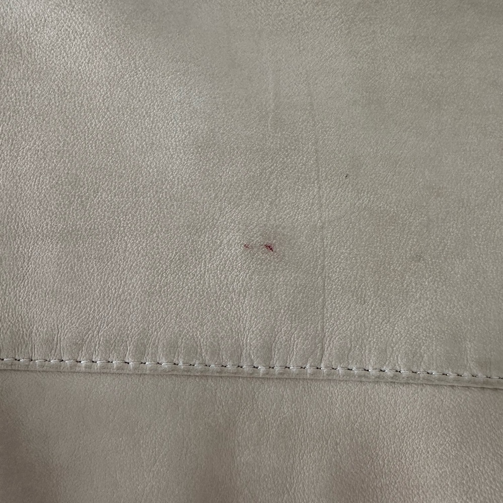 Parker Genuine Lamb Leather Jacket in Tan - Picture 8 of 8